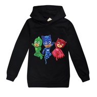 PJ Pajamas Boys Hoodies Girls Long Sleeve Hooded Sweater Anime Cartoon Hooded Creative Sweatshirt 064 Kids Clothing Pullover Sport Casual Sweatshirt