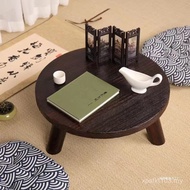 Balcony Table Foldable Floor Table Tea Table Coffee Table Low Solid Wood Bay Window Kang Table Small