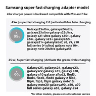 Ambrosi | Super Fast Charging 45W Samsung Charger for S24Ultra/S25Ultra/ZFlip6/S23/Fold6 with Dual T