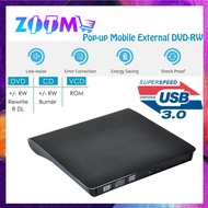 9.5MM USB 3.0 POP-UP MOBILE EXTERNAL DVD-RW PORTABLE DRIVE ODD EXTERNAL DVD DRIVE ROM PLAYER WRITER