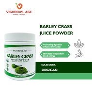 VIGOROUS AGE Organic Barley Grass Juice Powder  Healthy Vitamin K Slimming Fat Burner Detox Drinks