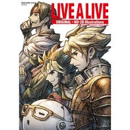 LIVE A LIVE Original + HD-2D Illustrations Art Book Square Enix