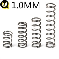 1MM Spring Steel Strong Compression Small Spring Shock Absorption Spring Small Spring Yellow Pressur
