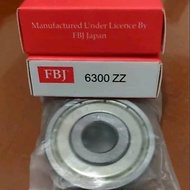 Ball bearing 6300 ZZ FBJ