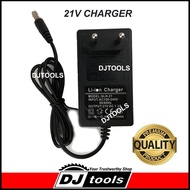 HOT SALESS 21V Cordless Drill Rechargeable Battery 2 Pin Charger Version