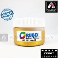 TINTA SABLON RUBBER PASTE GOLD GT 301 RUBIX GOLD 100GR