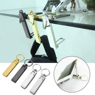 New Fashion Solid Color Keychain Stainless Steel Keyring Keychain Keyholder Keychain Hook F0z0