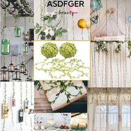 ASDFGER Artificial Vines, Garland Green Artificial Eucalyptus Leaf Garland, Hanging Vines Leaf Ribbo