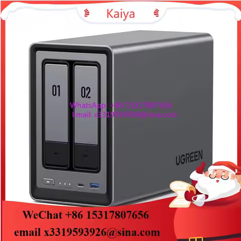 DXP 2800 2 Bay Desktop NAS N 100 Quad core CPU Network ING Attached Storage (Diskless) 4 K 8 GB DDR 