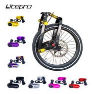 Litepro birdy Bicycle Front Fork Axis Turning Point Aluminum Alloy Modified Axle Core Screws For birdy 2/3