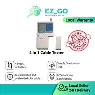 [4 in 1 Cable Tester] RJ45 RJ11Cat5 CAT6 USB BNC Network Tester Cable Tracker Detector Networking To