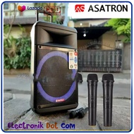 SPEAKER BLUETOOTH ASATRON HOLLYWOOD/SPEAKER PORTABLE 15 inch - 2 MIC