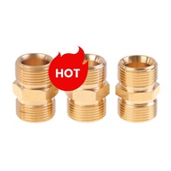High Pressure Washer Hose Extension Connector Adapter Copper M22 14mm & 15mm