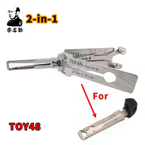 TOY48 LISHI 2-in-1 For toyota Camry Lexus New Subaru Car door Open tool Lishi pick tool Locksmiths t
