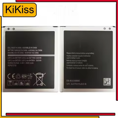 Battery EB-BG530BBE EB-BG531BBE For Samsung Grand G2 Core J260 J3 2016 J5 2015 G531 Prime G532 G530 