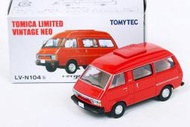 【秉田屋】Tomica TomyTec LV-N104b Toyota TownAce Wagon 紅 1/64