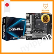 ASRock B550M-ITX/ac Mini-ITX Motherboard Compatible with AMD Ryzen 5000 Series (Socket AM4) Equipped
