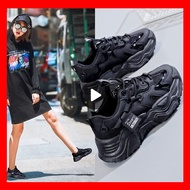 [CK-9-2] Four Seasons Double Net White Shoes Women's Shoes Daddy Shoes 35-40