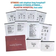 Bag Plastik Hospital Ibu Bersalin Zip Lock Plastic Bag With Checklist Barang Baby Newborn And Mommy