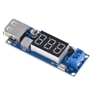 DC-DC 12V to 5V Step Down Power Supply Module Vehicle Voltmeter USB Charger USB Step Down Module 6V/