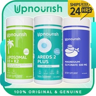 UpNourish AREDS 2+ - Advanced Eye Vitamin Supplement for Macular Health and Dry Eye -