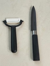 Bernice Ceramic kitchen knife 陶瓷廚房餐刀· 送刀套及刨絲器 Free gift of transparent sheath & Ceramic Peeler