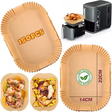 Baking Paper for Hot Air Fryer Compatible with Ninja Double Stack XL SL400EU, Airfryer Baking Paper