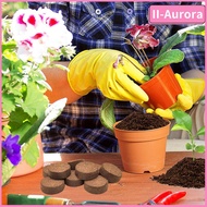 II-AURORA Coco Coir Fiber Potting Soil Indoor Plants Environment Friendly Starter Soil Accessories Garden Supplies Compressed Soil