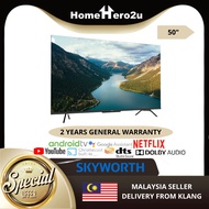 Skyworth 50 Inch 50SUE7600 4K TV UHD Ultra HD Android Chromecast Netflix Youtube Google LED Televisi