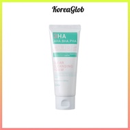3HA Clear Cleansing Foam 100ml AHA BHA PHA Gentle Facial Cleanser Daily Deep Clean Face Wash K-Beaut