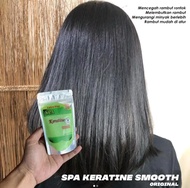 Pelurus Rambut | Keratin Hair Treatment | Masker rambut keratin hijau