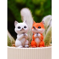 Creative Nine-Tailed Fox Succulent Cactus Column Monkey Tail Column Flower Potted Decoration Ornamen