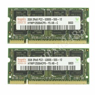 4GB 2x 2GB PC2-5300S DDR2 667MHz 200PIN CL5 SODIMM Laptop Memory RAM For Hynix