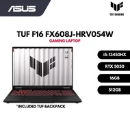 ASUS TUF F16 GAMING LAPTOP FX608J-HRV054W - GREY(INTEL CORE i5-13450HX/RTX5050/16GB/ 512GB/16'' WUXG