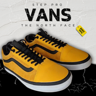 Vans X The Nort Face Yellow VR-775400-1 รองเท้าผ้าใบชาย รองเท้าผ้าใบหญิง แวนส์