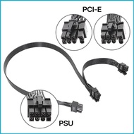 UTAKEE PCIe 8pin To 6+2Pin Power Supply Cable GPU 8 Pin To Two 6+2 PSUs Modular Cable