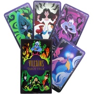 Villains Tarot Decks High Quality Divination Board Games Party Entertainment Games Occult Card Game