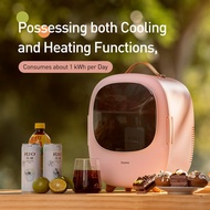 Baseus 8L Portable Mini Fridge for Your Skincare Products/Masks/Food/Drinks with Portable AC/DC Converter