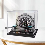 Transparent Acrylic Storage Box Lego Dustproof Emperor's Room for Figurines75352The throne display c