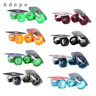 Adepe Portable Drift Board, Roller Road Drift Board Skates Anti-Slip Plate Free Skates