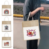 Portable Storage Bag Large Shopping Fashion Women's Handbag Printing Event