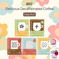 UCC Oishii Decaffeinated Coffee (Deep Rich) Drip coffee, Delicious Decaffeinated Coffee, decaffeinated and caffeine-free, [Direct from Japan]