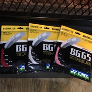 [Yingming Badminton] YONEX YONEX Badminton Line BG65 TITANIUM BG65TI 65TI (Three Colors)