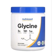 Nutricost, Glycine, Unflavored, 16 oz (454 g)