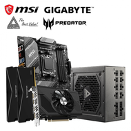 【重磅價】技嘉 RTX 4060 D6 8G+微星 B650M GAMING PLUS WIFI+Acer Predator Pallas II DDR5-6000 16G*2(黑)+君主 Century 650W