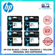 HP 925 BLACK/MAGENTA/YELLOW/CYAN ORIGINAL INK CARTRIDGE*READY STOCK*
