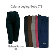 BEBE WOMEN'S SHORTS 7/8 WOMEN'S BELOW-KNEE PANTS