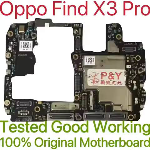 Global Version Original Unlocked Motherboard for Oppo Find X3 Pro Tested Circuit Plate Main Logic Bo