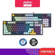 FANTECH MK890V2 ATOM96 WIRED MECHANICAL GAMING KEYBOARD - MIZU EDITION, 96 KEYS ANTI-GHOSTING, RGB, 