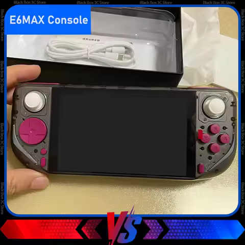 E6MAX 2025 Android Gaming Handheld 5-Inch Full Screen Dual System Supports 5G WIFI6 PSP Portable Gam